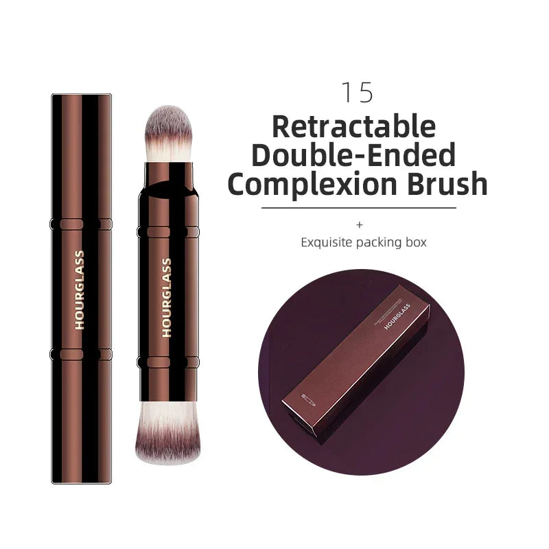 Professional Hourglass Makeup Brush Set – Salon-Quality Performance for Flawless Application