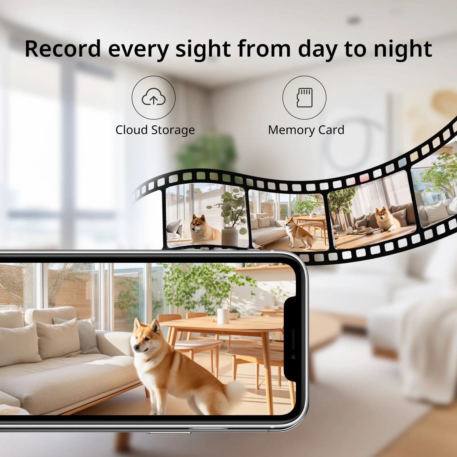 360° Smart Security Cam – 2K Vision, 2-Way Talk & Night View