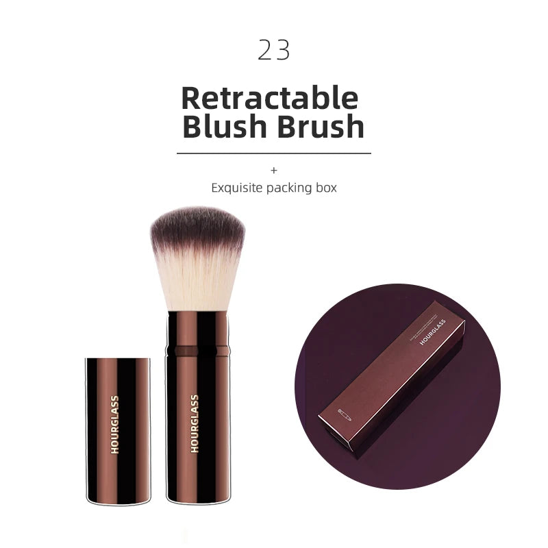 Professional Hourglass Makeup Brush Set – Salon-Quality Performance for Flawless Application
