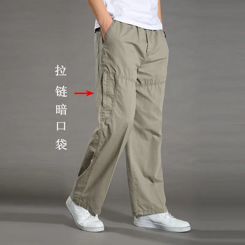 Men's Tactical Cargo Pants – All-Season Comfort with Utility Storage