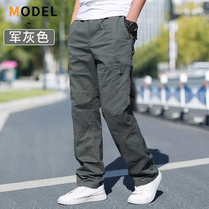 Men's Tactical Cargo Pants – All-Season Comfort with Utility Storage