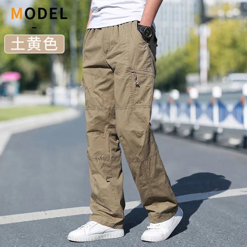 Men's Tactical Cargo Pants – All-Season Comfort with Utility Storage