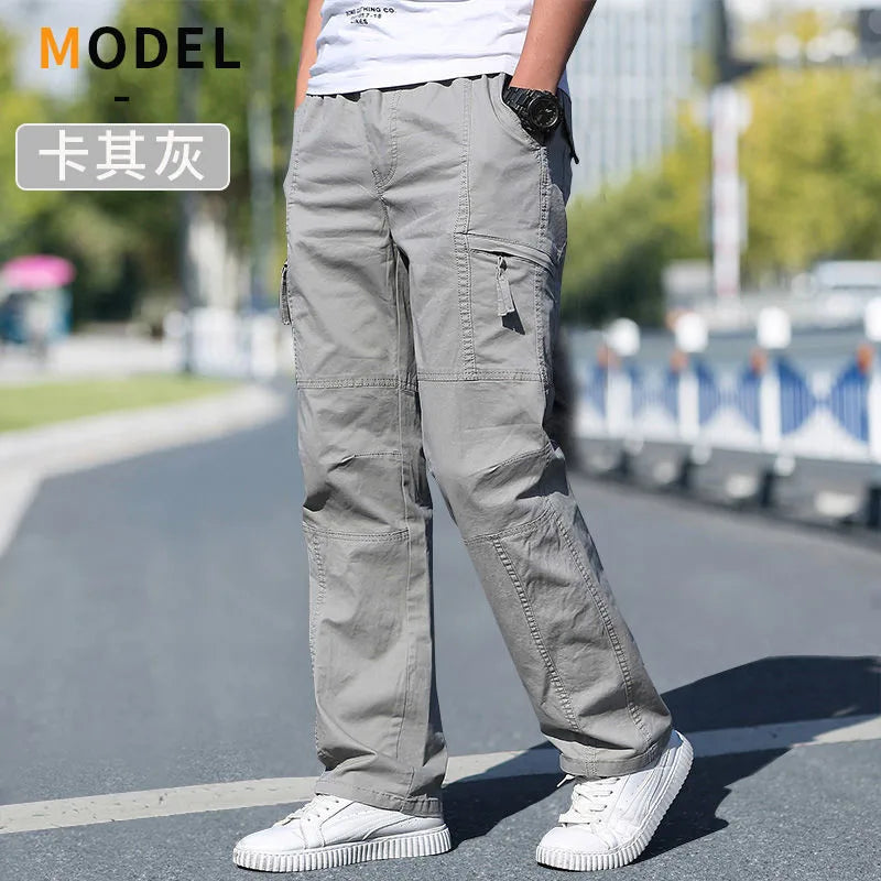 Men's Tactical Cargo Pants – All-Season Comfort with Utility Storage