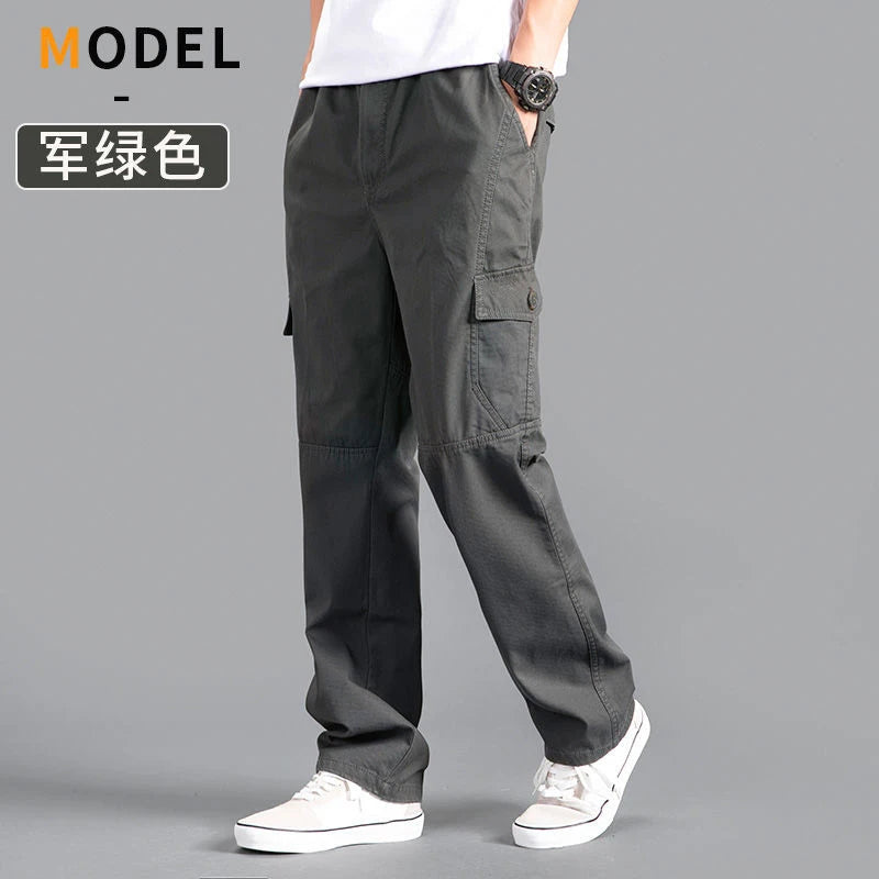 Men's Tactical Cargo Pants – All-Season Comfort with Utility Storage