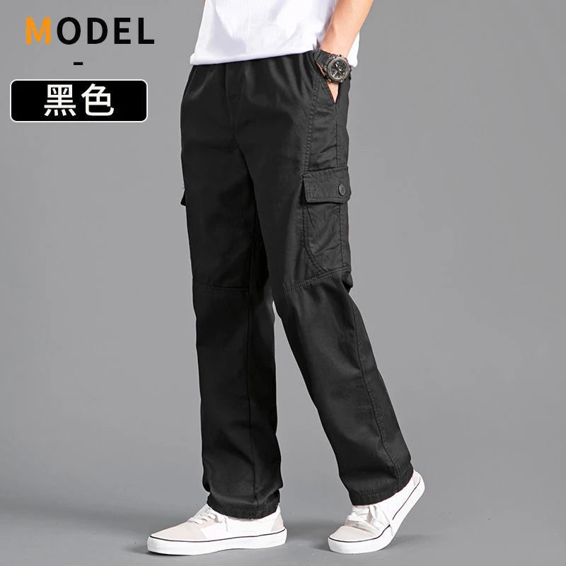 Men's Tactical Cargo Pants – All-Season Comfort with Utility Storage