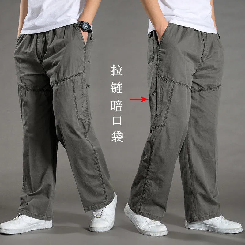 Men's Tactical Cargo Pants – All-Season Comfort with Utility Storage