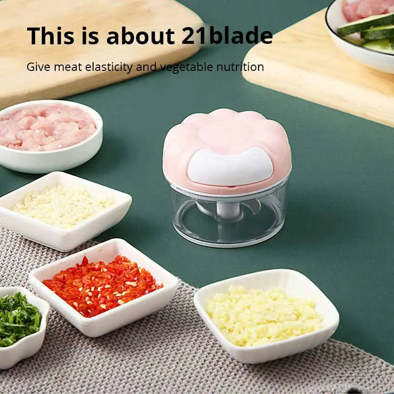 Manual Garlic Masher & Chopper – Compact, Durable, and Eco-Friendly