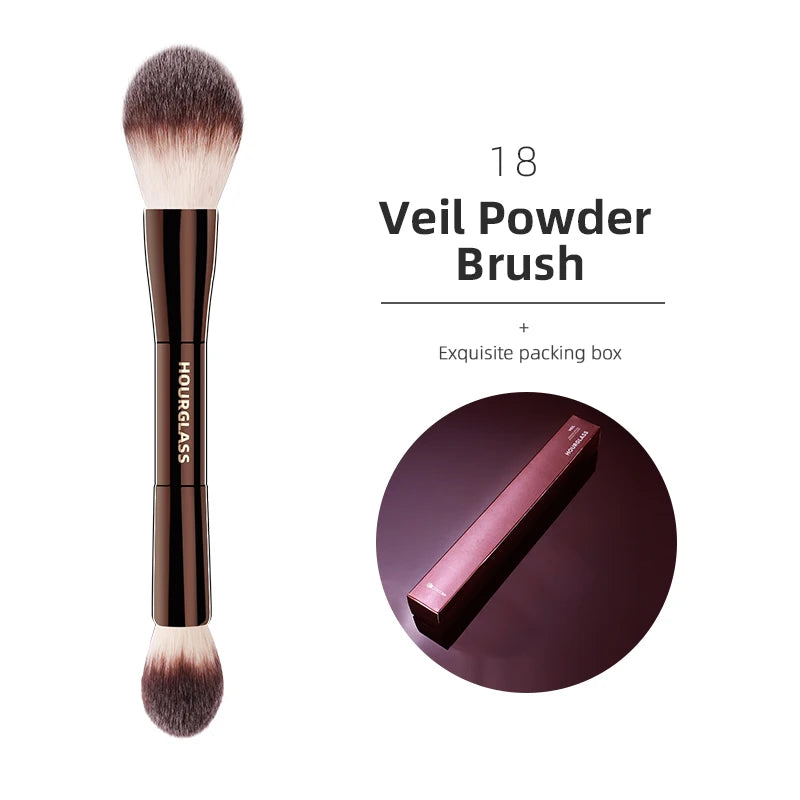 Professional Hourglass Makeup Brush Set – Salon-Quality Performance for Flawless Application
