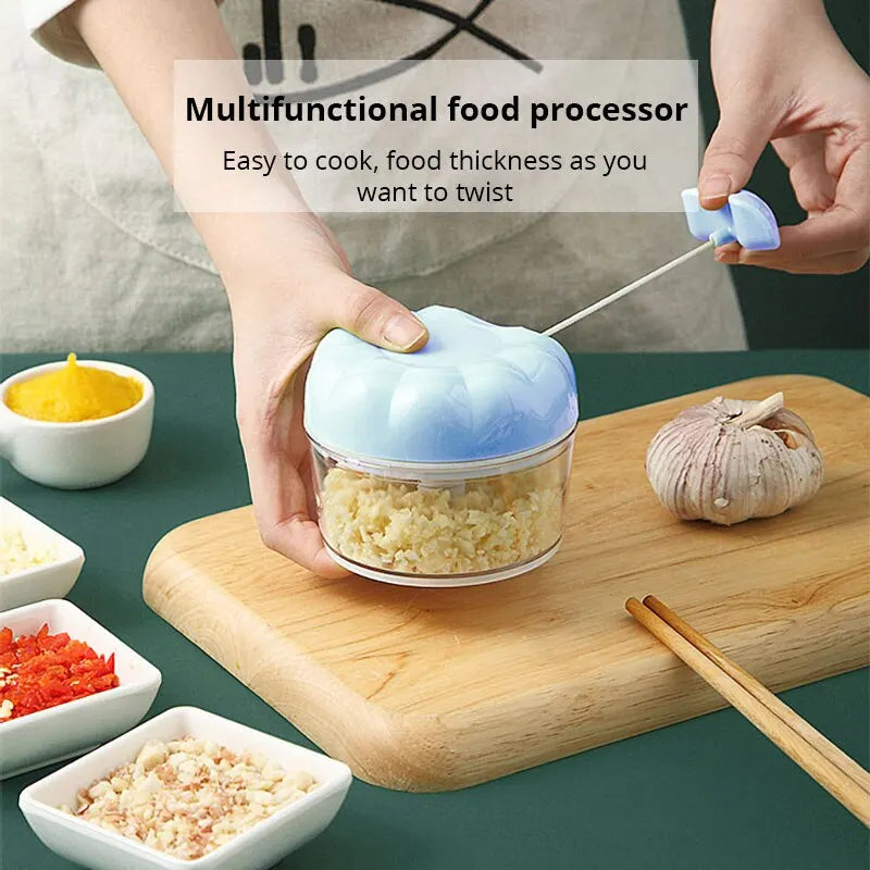 Manual Garlic Masher & Chopper – Compact, Durable, and Eco-Friendly