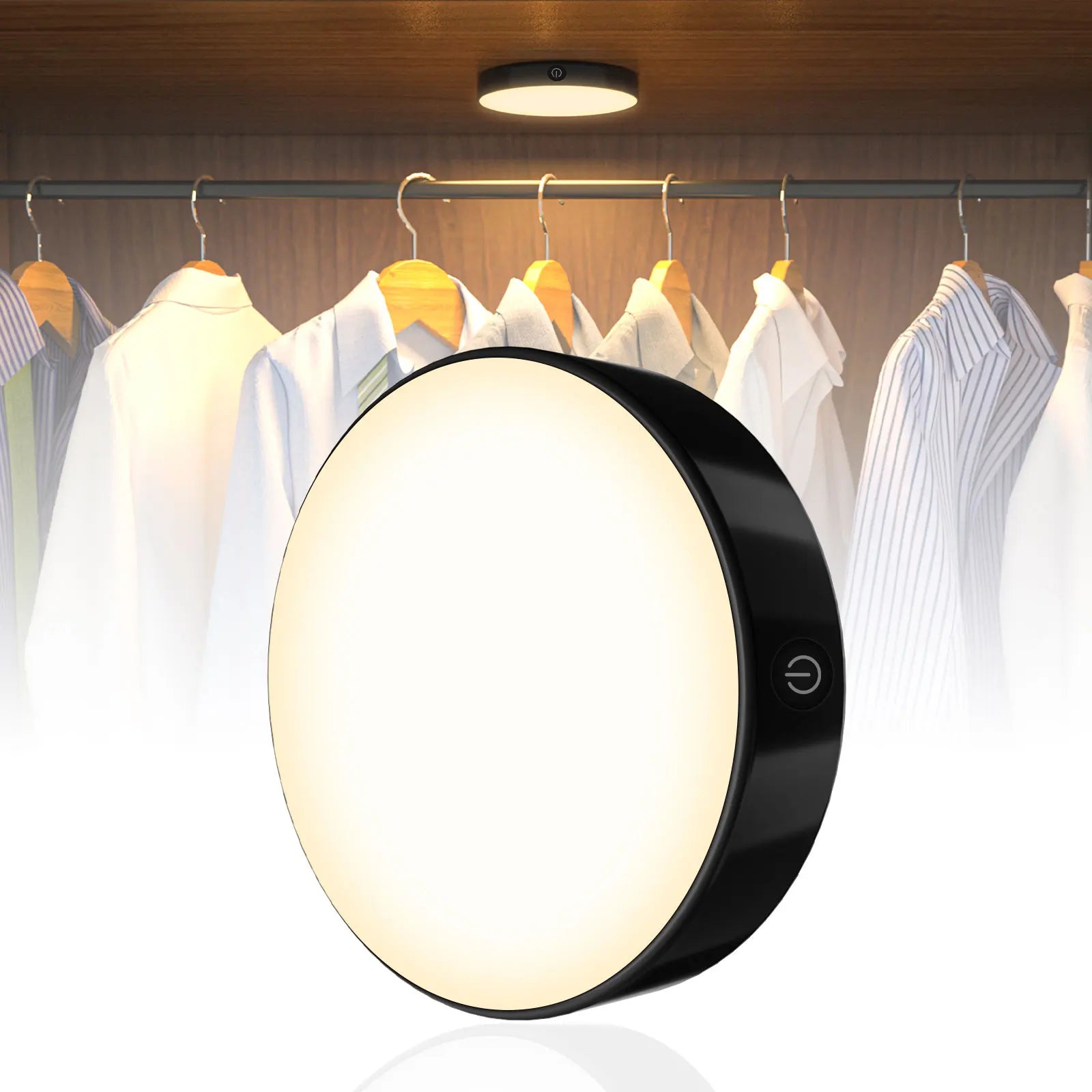 Rechargeable Touch Night Light – 1000mAh Battery-Powered LED for Any Space
