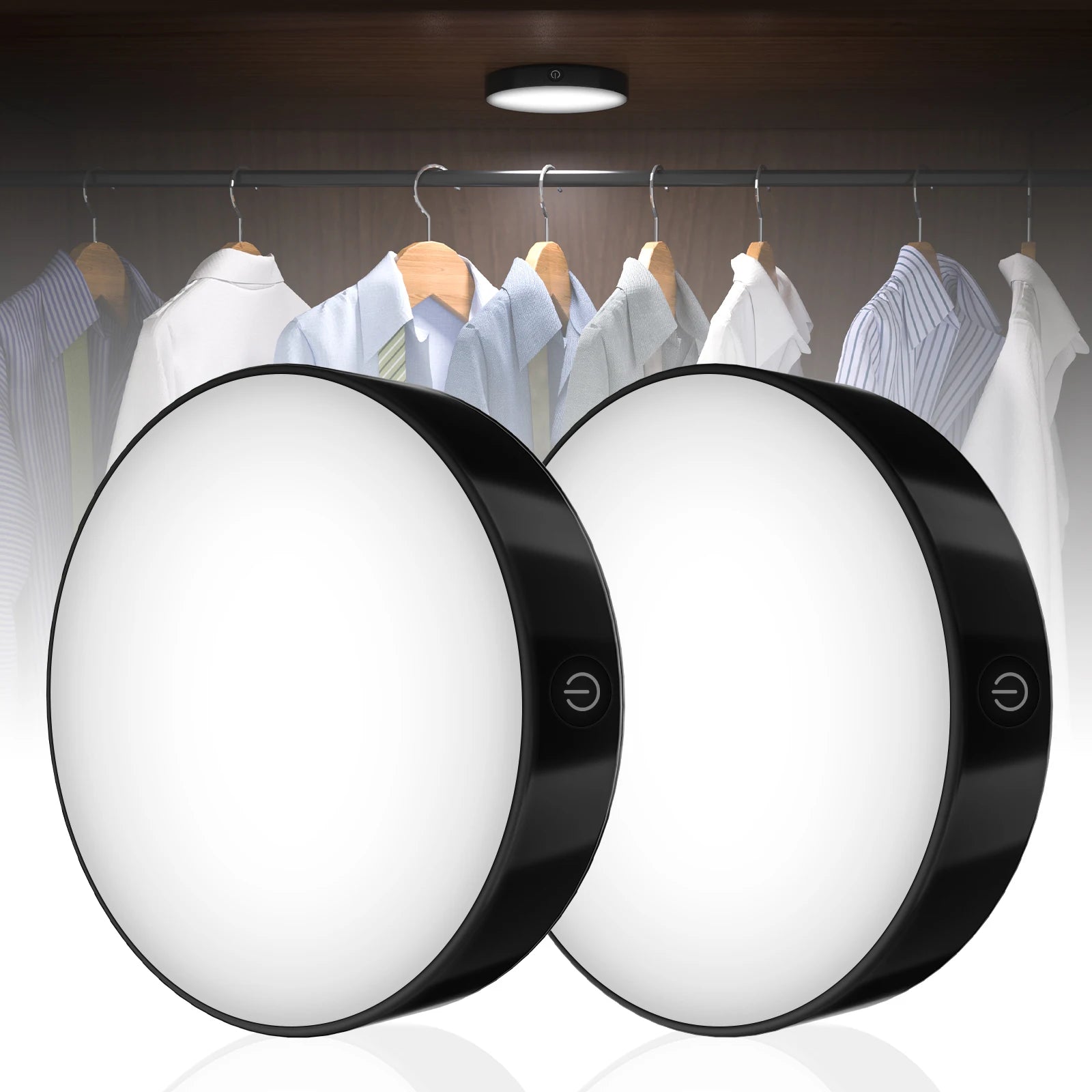 Rechargeable Touch Night Light – 1000mAh Battery-Powered LED for Any Space