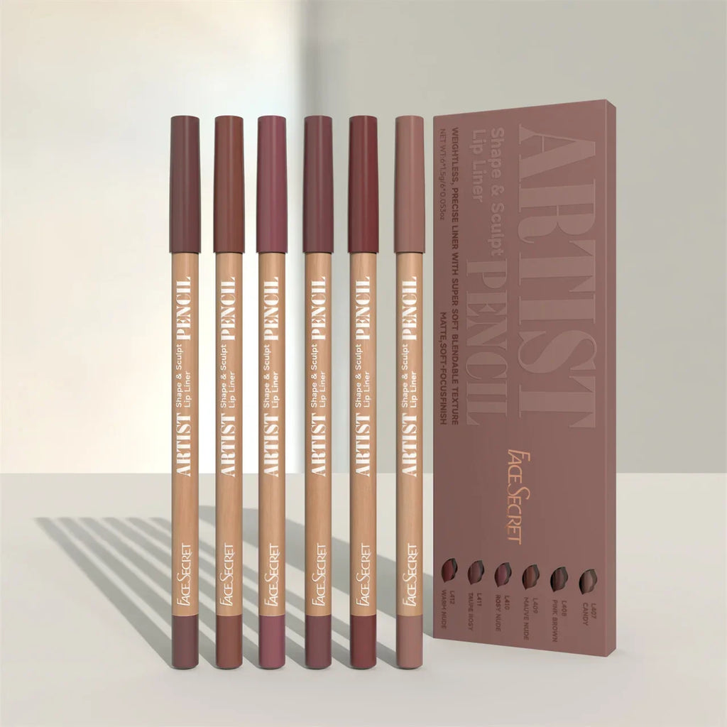 Secret Artist Lip Liner Set – Precision Definition with Featherlight Matte Finish