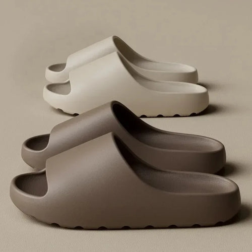 Cloud Comfort Coconut Slippers – Ultra-Soft Thick-Soled Sandals for Men & Women