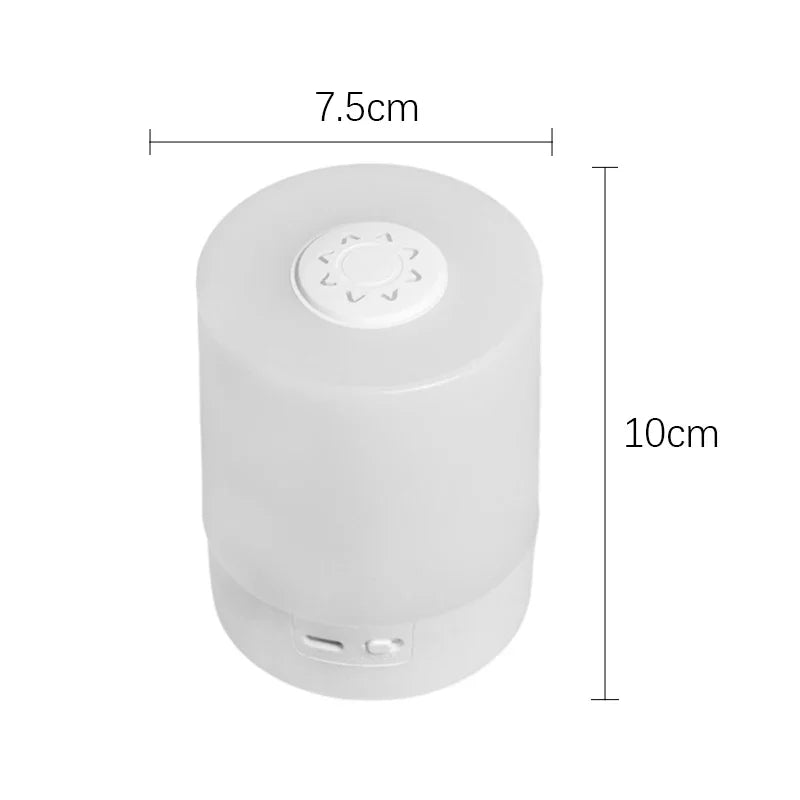 Dimmable Touch-Control Bedside Lamp – 3-Level LED Night Light with Charging Base