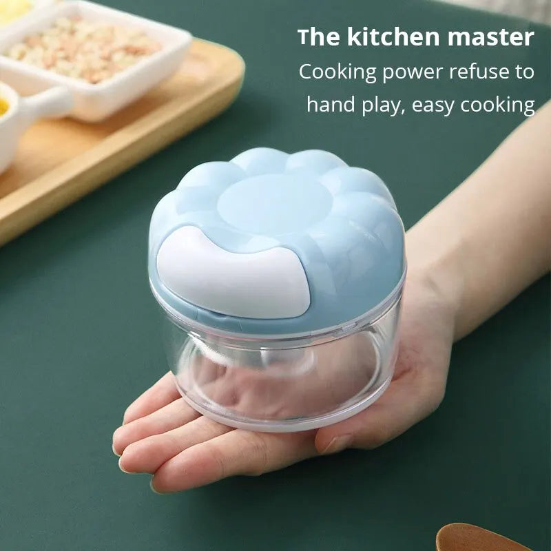 Manual Garlic Masher & Chopper – Compact, Durable, and Eco-Friendly