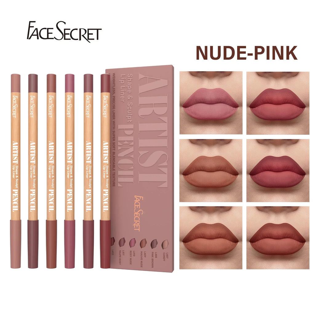 Secret Artist Lip Liner Set – Precision Definition with Featherlight Matte Finish