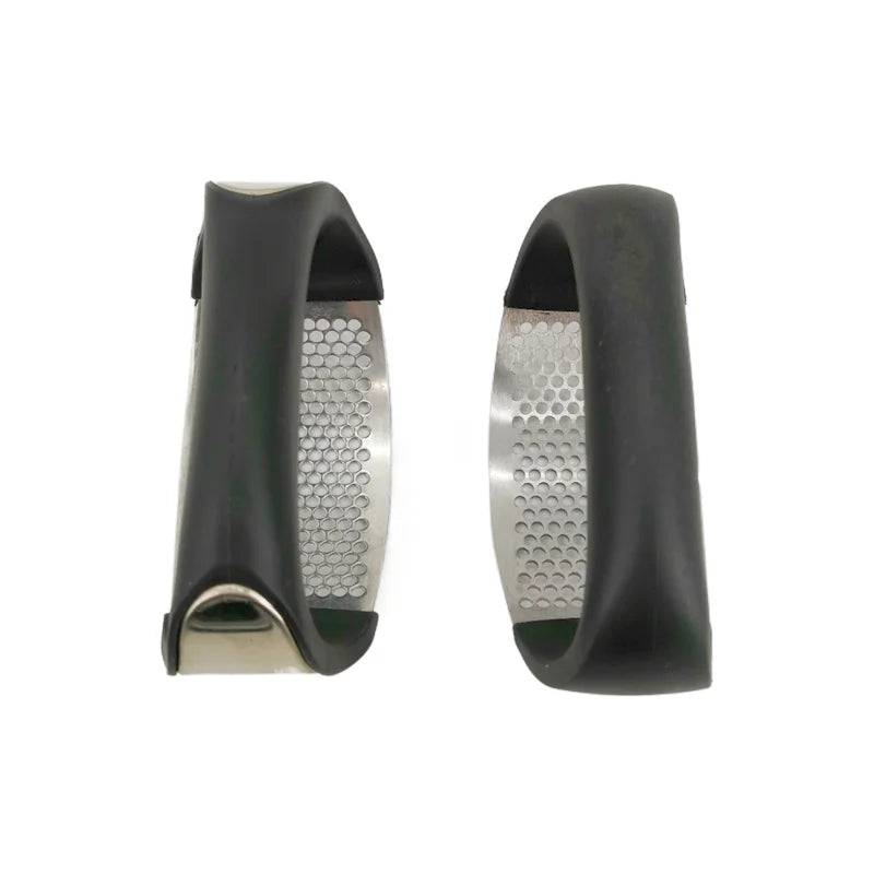 Stainless Steel Garlic Press – Easy Manual Crusher Tool