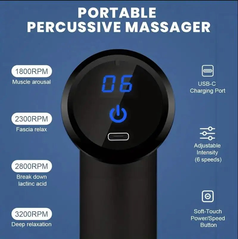 Mini Muscle Massage Gun – Deep Relief in the Palm of Your Hand